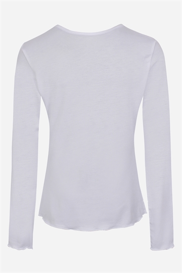 D-xel Crop L/S T-shirt Crop - White